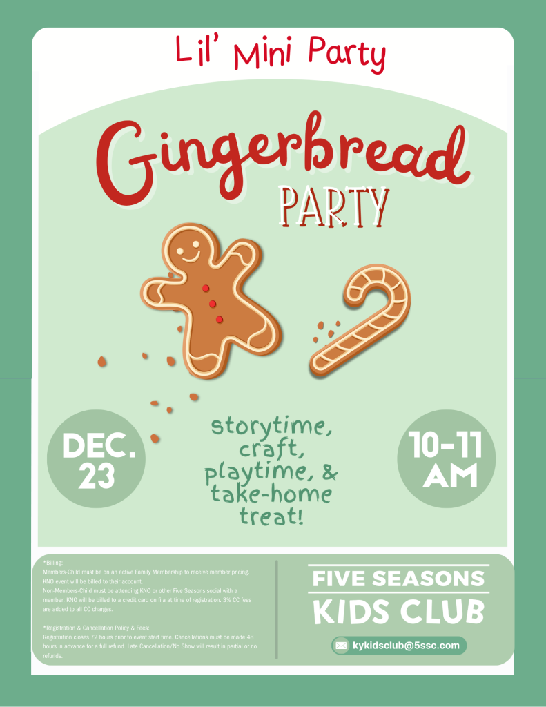 Lil' Mini Gingerbread Party