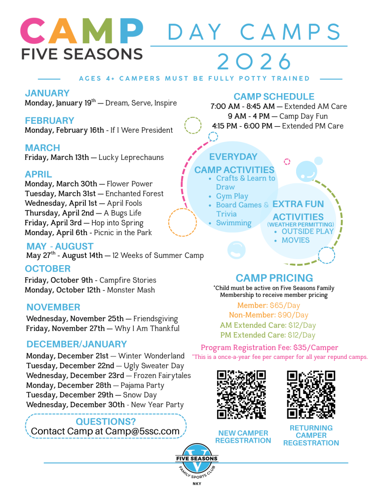 Day Camps 2026