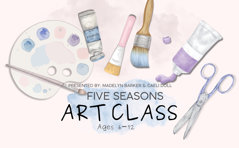 Feb Art Class Social Webpage Header