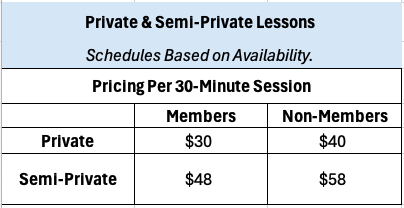 Pricing Schedules