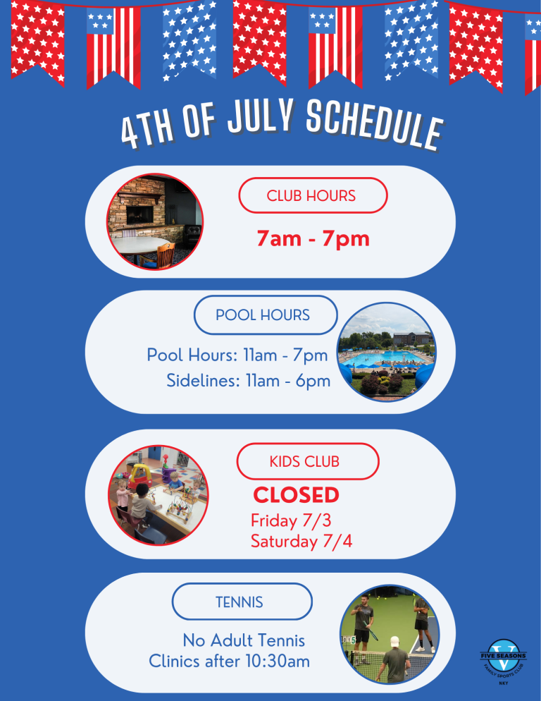 Independence Day Club Hours